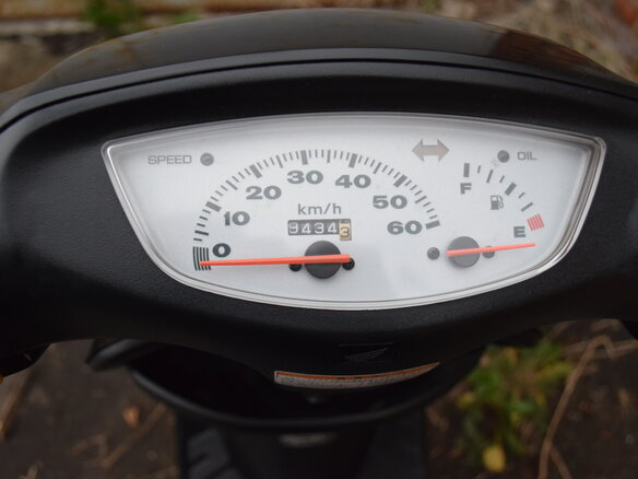 2010 Honda Dio, чёрный, 90000 рублей - вид 13