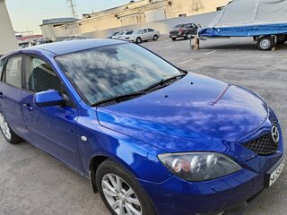 2006 Mazda 3 I (BK) Рестайлинг, синий, 470000 рублей, вид 2