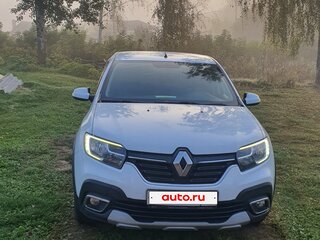2020 Renault Logan Stepway II Рестайлинг, белый, 1200000 рублей, вид 2