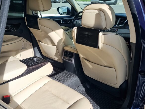 2015 Hyundai Equus II Рестайлинг, синий, 1580000 рублей - вид 9