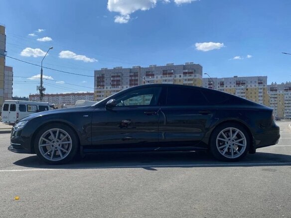 2014 Audi A7 I (4G) Рестайлинг, чёрный, 3000000 рублей - вид 5