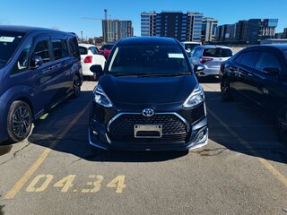 2019 Toyota Sienta II Рестайлинг, чёрный, 1600000 рублей, вид 2