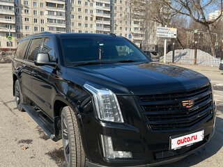 2016 Cadillac Escalade ESV IV, чёрный, 4000000 рублей, вид 3