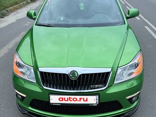 2012 Skoda Octavia RS II Рестайлинг, зелёный, 1790000 рублей, вид 3