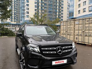 2017 Mercedes-Benz GLS 400 I (X166), чёрный, 5350000 рублей, вид 1