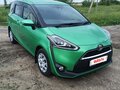 2017 Toyota Sienta II, зелёный, 1520000 рублей