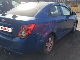 2013 Chevrolet Aveo II, синий, 315000 рублей, вид 3