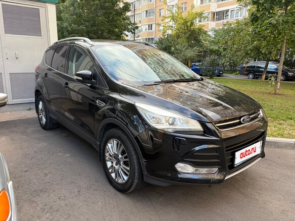 2013 Ford Kuga II, чёрный, 1130000 рублей - вид 2