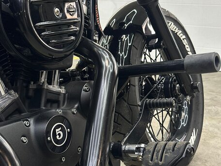 2009 Harley-Davidson Sportster 1200, чёрный, 1000000 рублей, вид 2