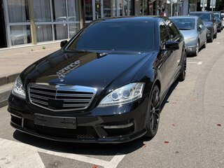 2008 Mercedes-Benz S-Класс 350 Long V (W221), чёрный, 2050000 рублей, вид 1