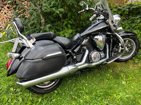 2011 Yamaha XVS1300, чёрный, 710000 рублей, вид 4