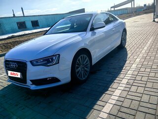2013 Audi A5 I (8T) Рестайлинг, белый, 1200000 рублей, вид 1