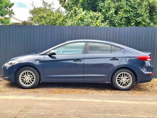 2016 Hyundai Elantra VI (AD), синий, 1299999 рублей, вид 4