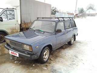 2007 Lada (ВАЗ) 2104, синий, 110000 рублей, вид 1