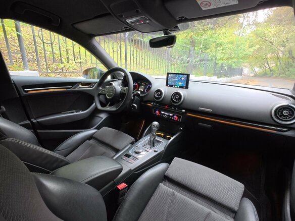 2016 Audi A3 III (8V) Рестайлинг, жёлтый - вид 12