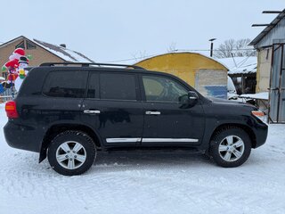 2013 Toyota Land Cruiser 200 Series Рестайлинг 1, чёрный, 4600000 рублей, вид 2