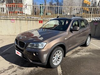 2013 BMW X3 20i xDrive II (F25), коричневый, 1245000 рублей, вид 1