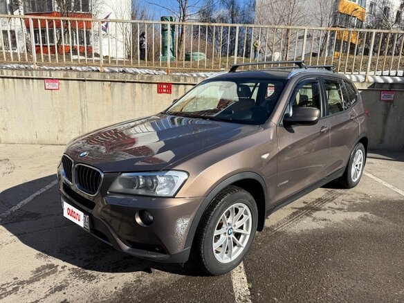 2013 BMW X3 20i xDrive II (F25), коричневый, 1245000 рублей