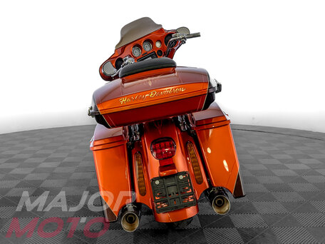 2012 Harley-Davidson CVO Street Glide, оранжевый, 1290000 рублей, вид 3