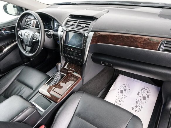 2016 Toyota Camry VII (XV50) Рестайлинг, чёрный - вид 11