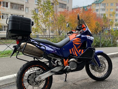 2007 KTM 990 Adventure, синий, 900000 рублей, вид 2