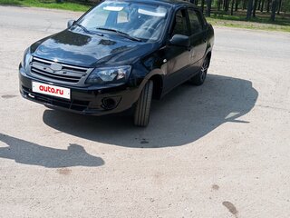 2013 Lada (ВАЗ) Granta I, чёрный, 280000 рублей, вид 1