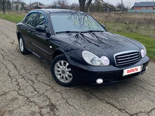 2008 Hyundai Sonata ТагАЗ IV (EF) Рестайлинг, чёрный, 565000 рублей, вид 3
