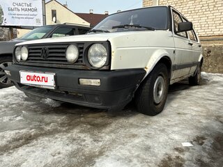 1990 Volkswagen Golf KAT II, белый, 85000 рублей, вид 1
