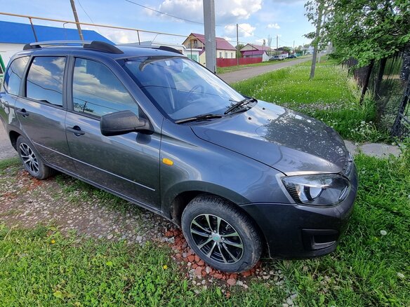 2016 Lada (ВАЗ) Kalina II, серебристый - вид 3