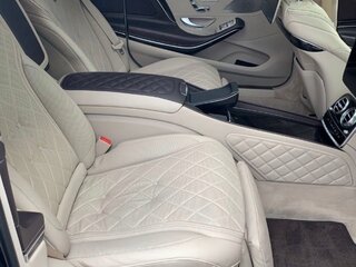 2019 Mercedes-Benz Maybach S-Класс 450 I (X222) Рестайлинг, чёрный, 4999999 рублей, вид 4