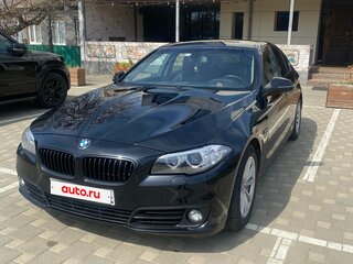 2014 BMW 5 серии 520i VI (F10/F11/F07) Рестайлинг, чёрный, 1690000 рублей, вид 1