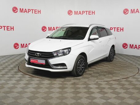 2021 Lada (ВАЗ) Vesta SW I, белый, 1039000 рублей, вид 1