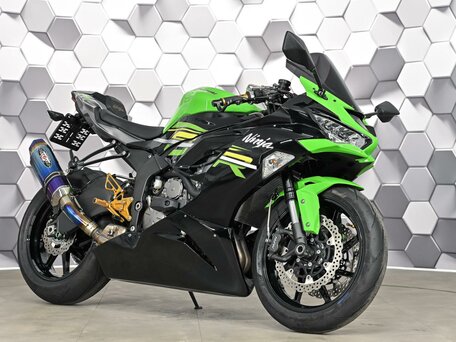 2020 Kawasaki ZX-6 Ninja, зелёный, 1099000 рублей, вид 1