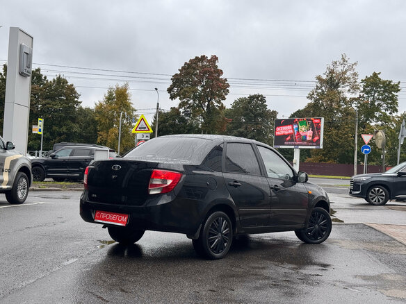 2014 Lada (ВАЗ) Granta I, синий, 449000 рублей - вид 5