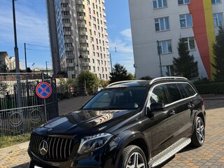 2018 Mercedes-Benz GLS 350 d I (X166), чёрный, 5000000 рублей, вид 4