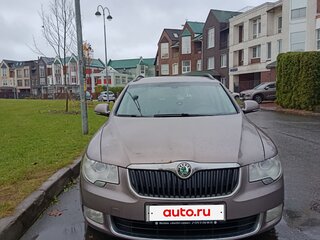 2011 Skoda Superb II, коричневый, 800000 рублей, вид 2