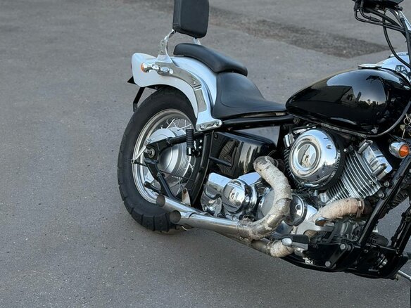 1997 Yamaha XVS400 Drag Star, чёрный - вид 6