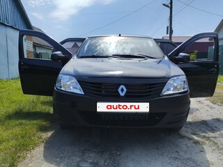 2011 Renault Logan I Рестайлинг, чёрный, 200000 рублей, вид 1