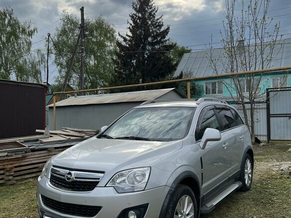 2014 Opel Antara I Рестайлинг, серебристый, 1400000 рублей