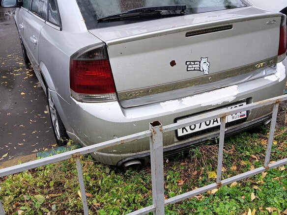 2003 Opel Vectra C, серебристый, 300000 рублей - вид 6