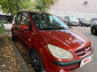 2006 Hyundai Getz I Рестайлинг, красный, 380000 рублей, вид 2