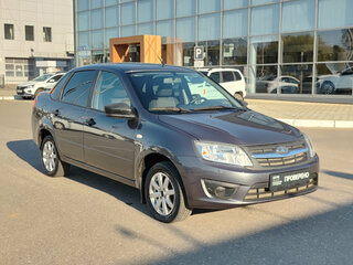 2017 Lada (ВАЗ) Granta I, серый, 572300 рублей, вид 3