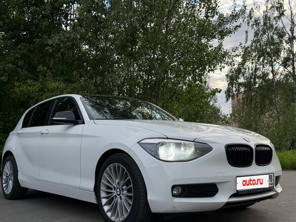 2013 BMW 1 серии 116i II (F20/F21), белый, 1070000 рублей - вид 3