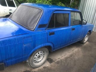 2002 Lada (ВАЗ) 2107, синий, 95000 рублей, вид 1