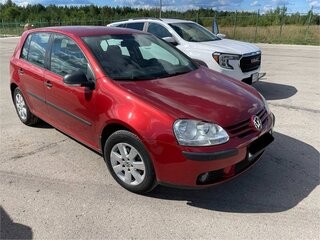 2007 Volkswagen Golf V, красный, 750000 рублей, вид 2