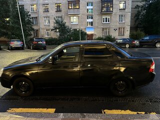 2008 Lada (ВАЗ) Priora I, чёрный, 150000 рублей, вид 5