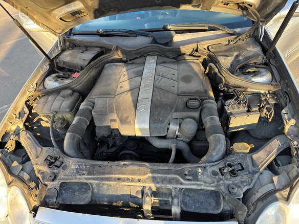 2002 Mercedes-Benz CLK-Класс 320 II (W209), серебристый, 780000 рублей - вид 6