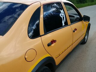 2005 Lada (ВАЗ) Kalina I, жёлтый, 171171 рублей, вид 3