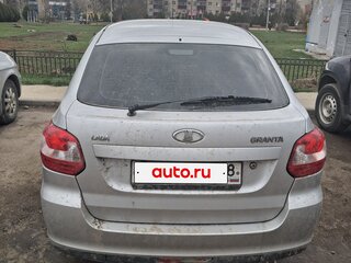 2017 Lada (ВАЗ) Granta I, серебристый, 550000 рублей, вид 4