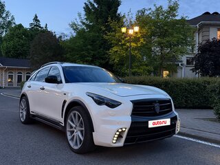 2010 Infiniti FX50 II (S51), белый, 2300000 рублей, вид 1